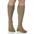 Sigvaris Midtown Microfiber 822CSLM32-S 20-30 mmHg Calf With Grip- Small- Long - Tan-Khaki 822CSLM32/S